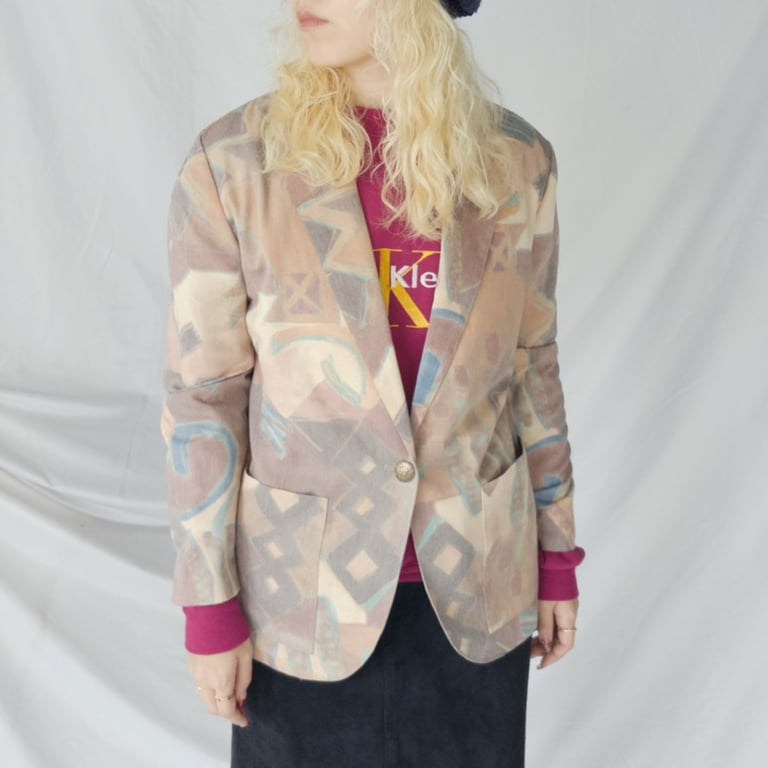 Patterned L/S jacket