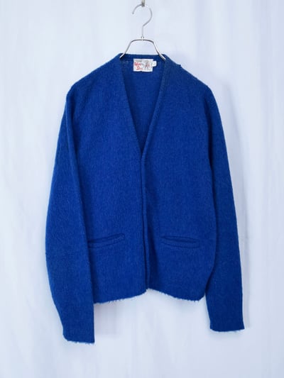 60年代 カーディガン（60’s~ Glen Dee shaggy mohair knit cardigan）
