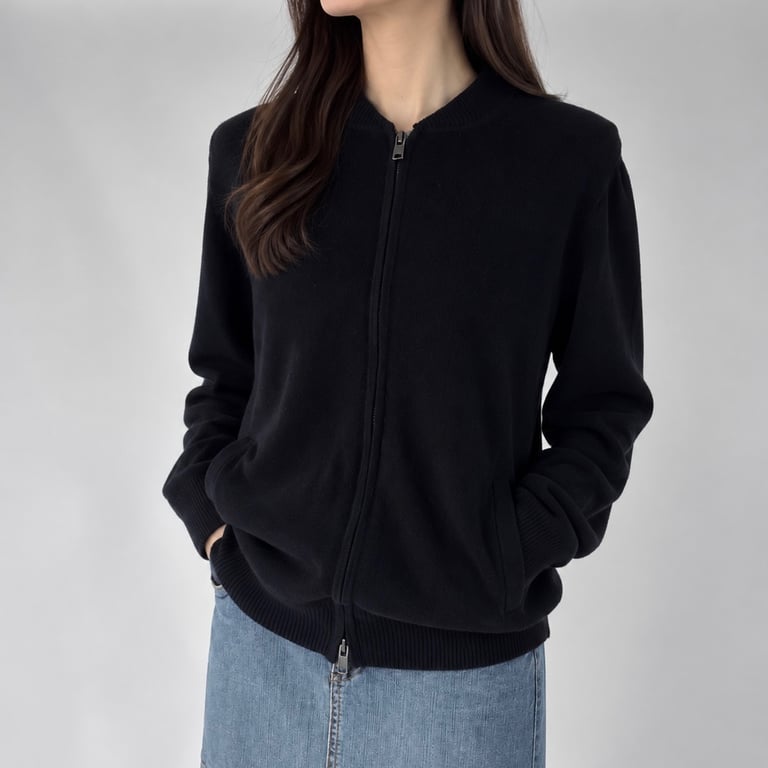 00s GAP knit MA-1