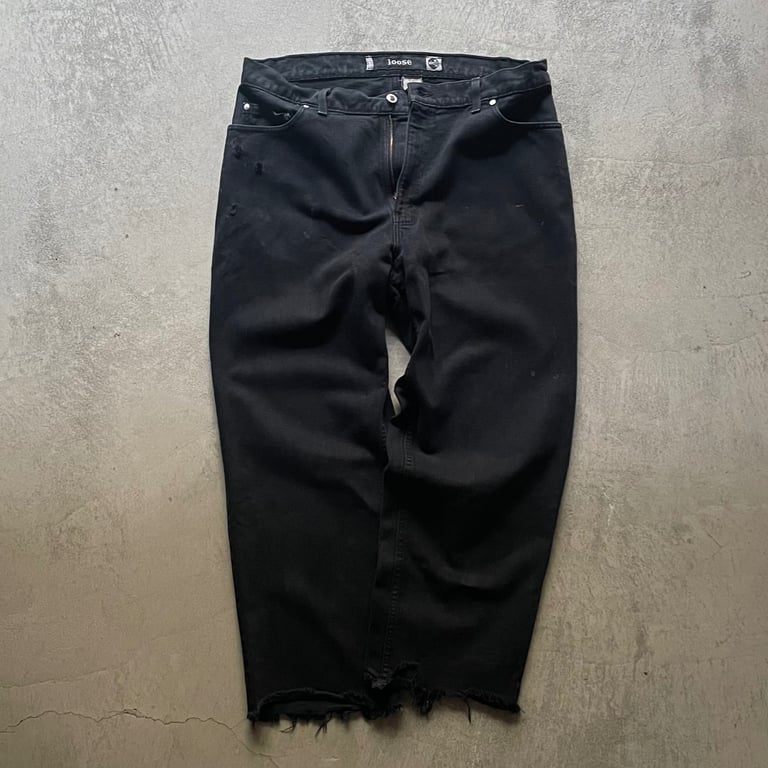 1998 Levi's silvertab  black denim pants｜リーバイス