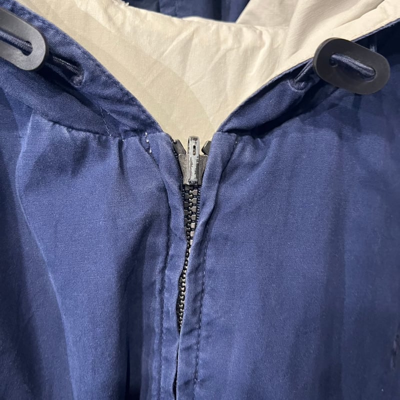 90s Ralph Lauren reversible zip cotton hoodie j