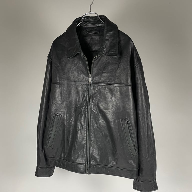 レザージャケット（Roundtree&yorke lamb leather jacket）