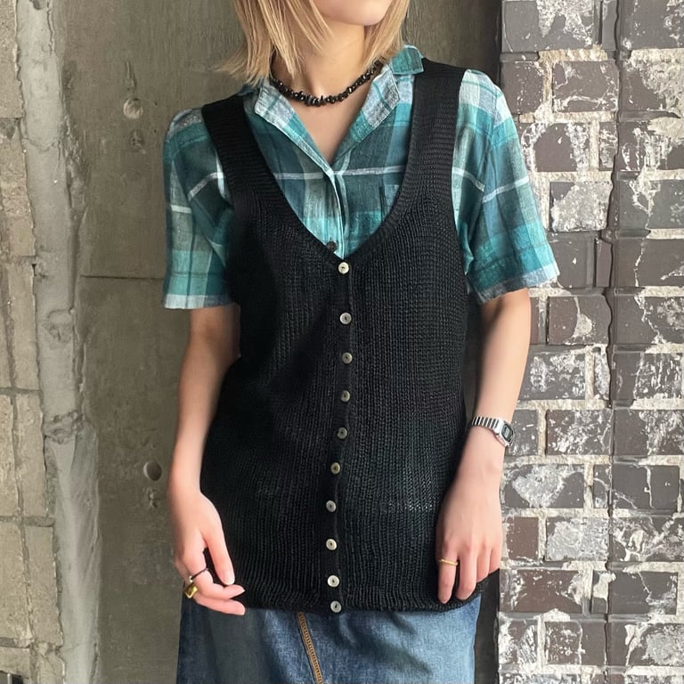 knit tank top