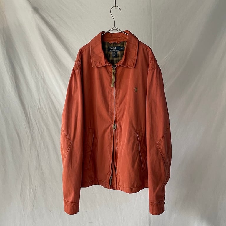 ラルフローレン スイングトップ（Ralph Lauren double zip cotton swing top）