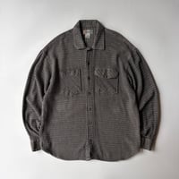 90s City Streets plaid cotton shirt
