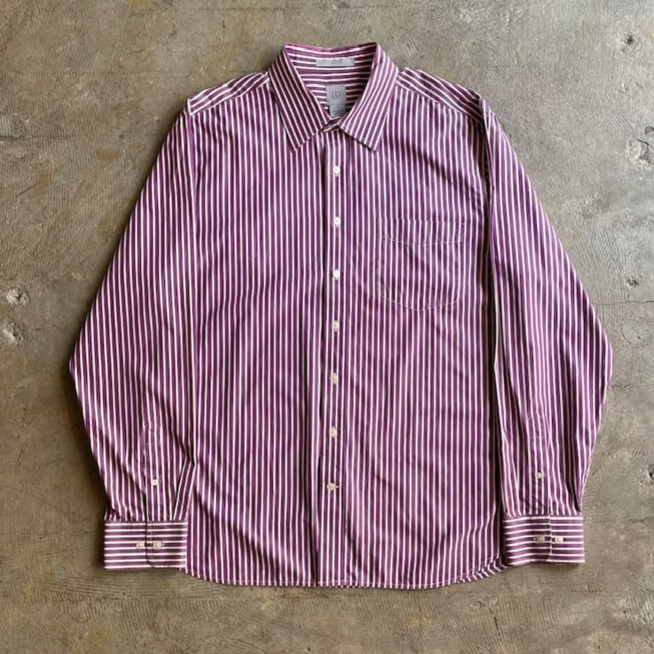 Gap striped fitted shirt｜ギャップ