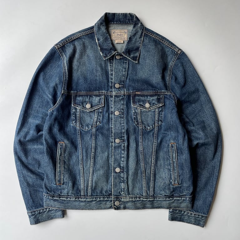 90s〜 Ralph Lauren denim tracker jacket