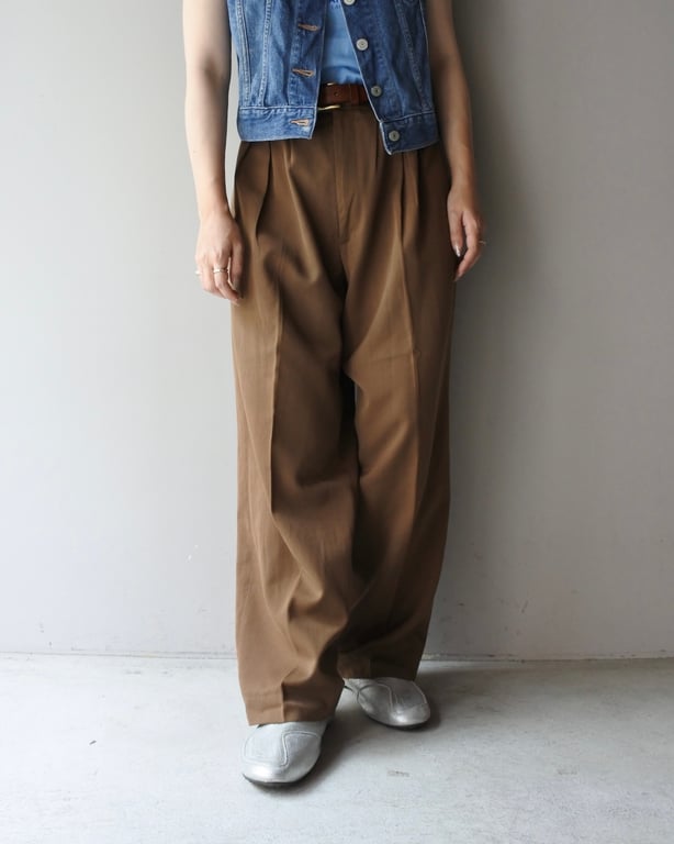 90s 2tuck slacks