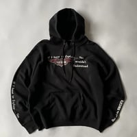 90s Harley-Davidson print hoodie
