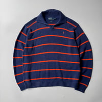 90s〜 Ralph Lauren rugger shirt knit