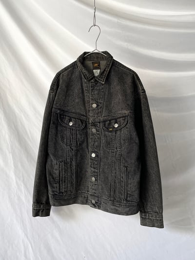 80年代 リー デニムジャケット（80s Lee 220-J black denim jacket｜リー）