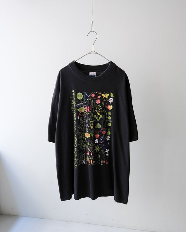 90s Botanical graphic T-Shirt