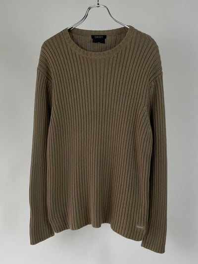 ダナキャラン ニット（DKNY cotton rib knit）