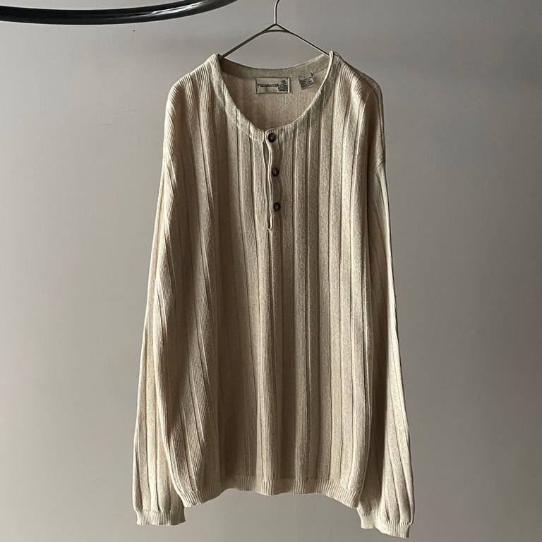 〜00s Field master cotton henley neck