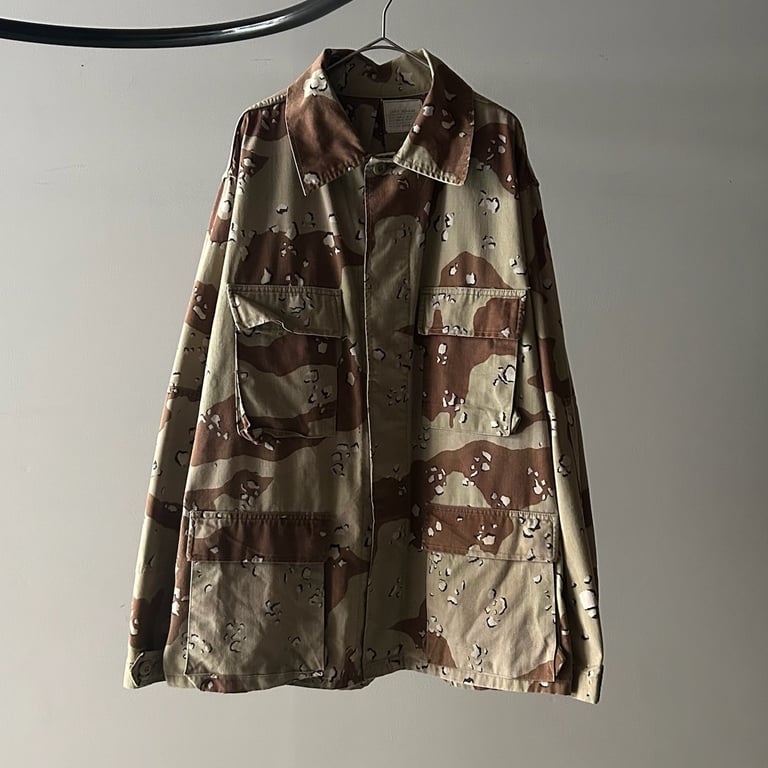 90年代 ミリタリージャケット（90s USARMY camouflage pattern BDU jacket）