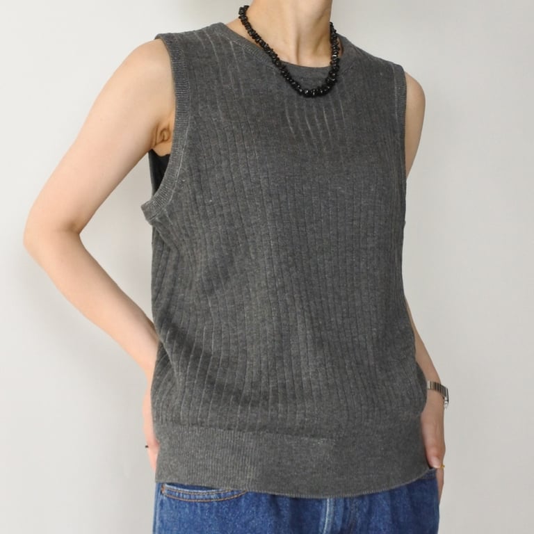 Calvin Klein rib knit vest
