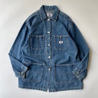 90s Calvin Klein denim cover-all jacket｜カルバンクライン