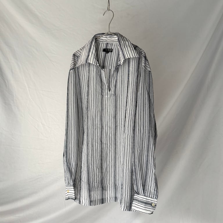 design stripe skipper shir