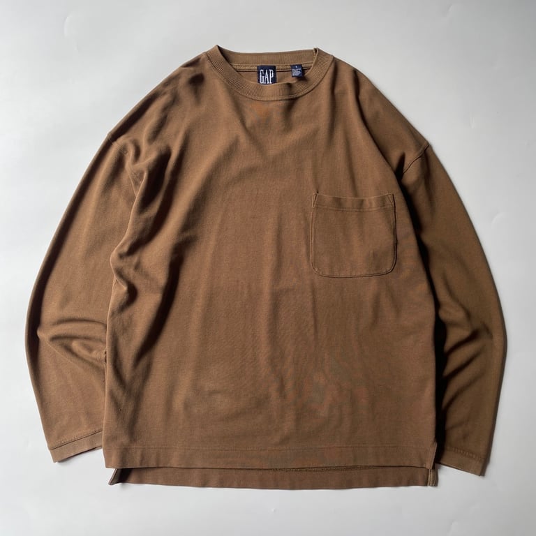 90s GAP cotton L/S tops｜ギャップ