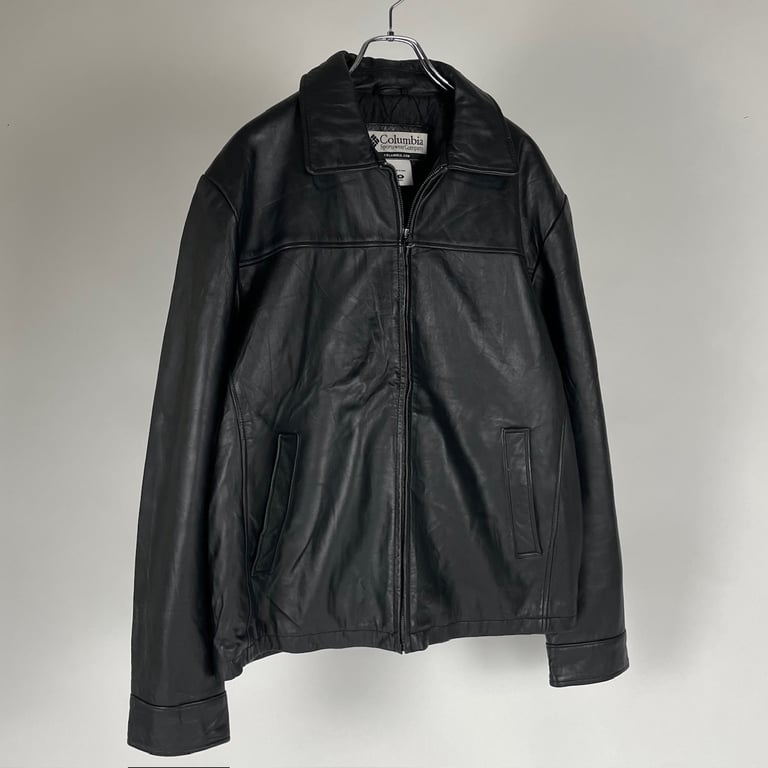 コロンビア レザージャケット（Columbia lamb leather jacket）