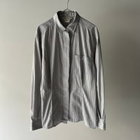 Max Mara multi striped cotton shirt made in Italy