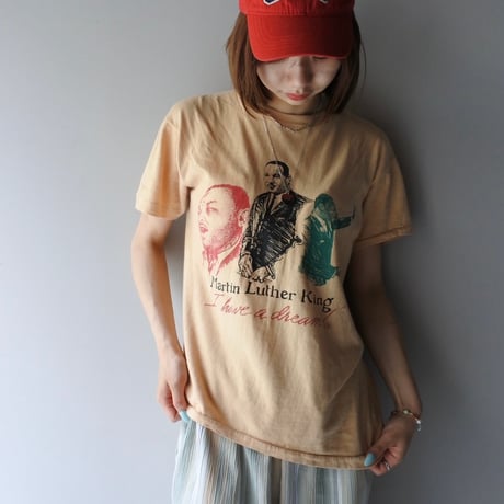 〜90s Martin Luther King Jr. print tee
