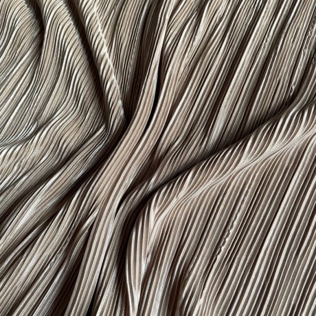 pleated tank top "gold"