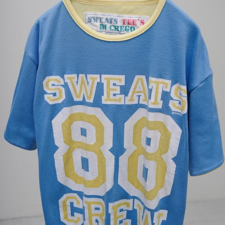 90s double face print T-shirt