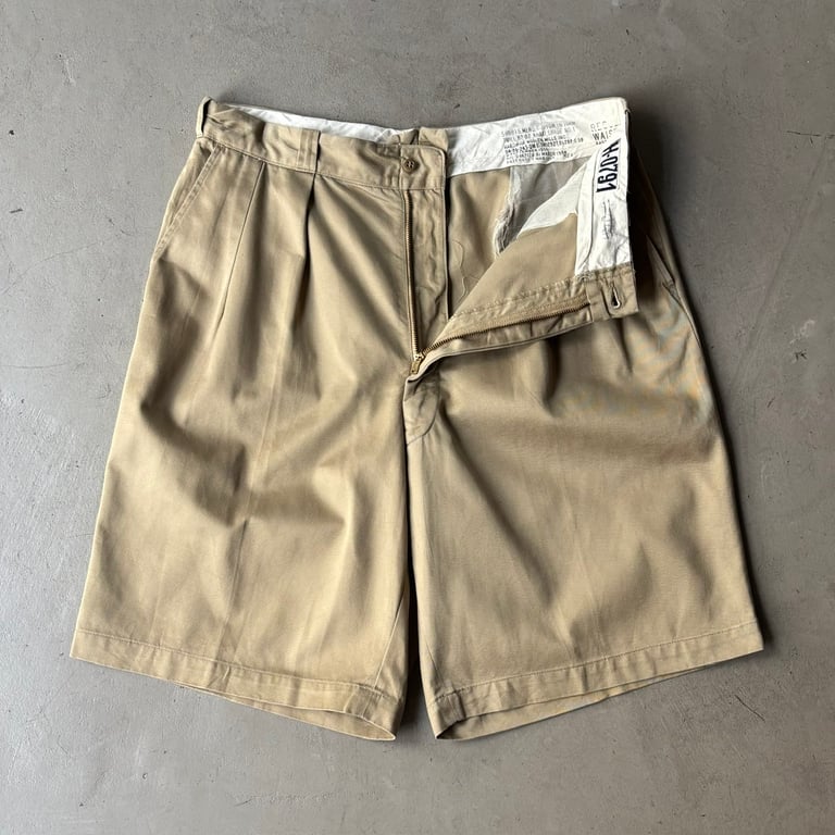 50年代 ショートパンツ（1958 US.Army cotton chino shorts）