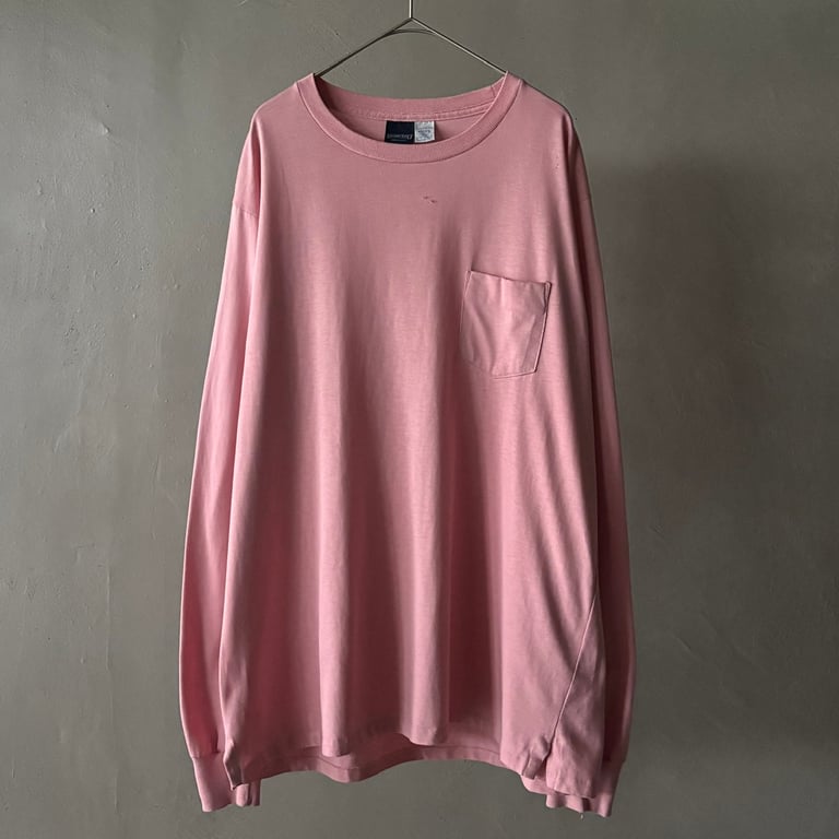 90年代 ロンT（90s Lands’end pocket L/S tee “made in USA”）