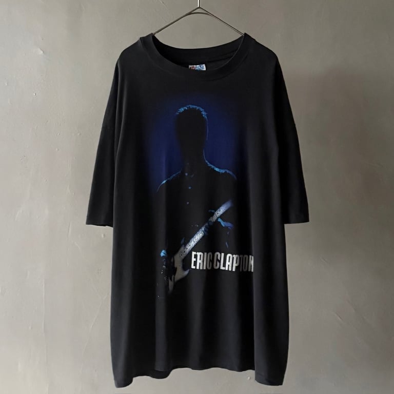 90s Eric clapton music print tee