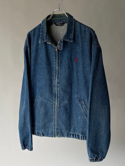 80年代 ラルフローレン デニムジャケット（80s~ Ralph Lauren denim swing top Made in USA）