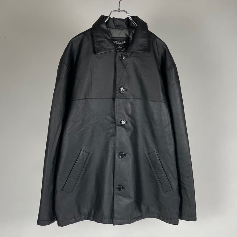 レザージャケット（Cougar leather car coat）