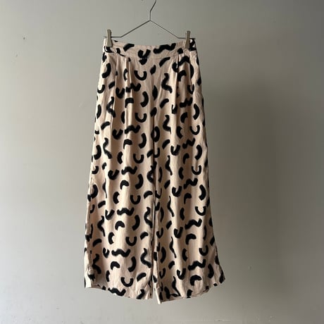 a new day paint pattern wide easy pants