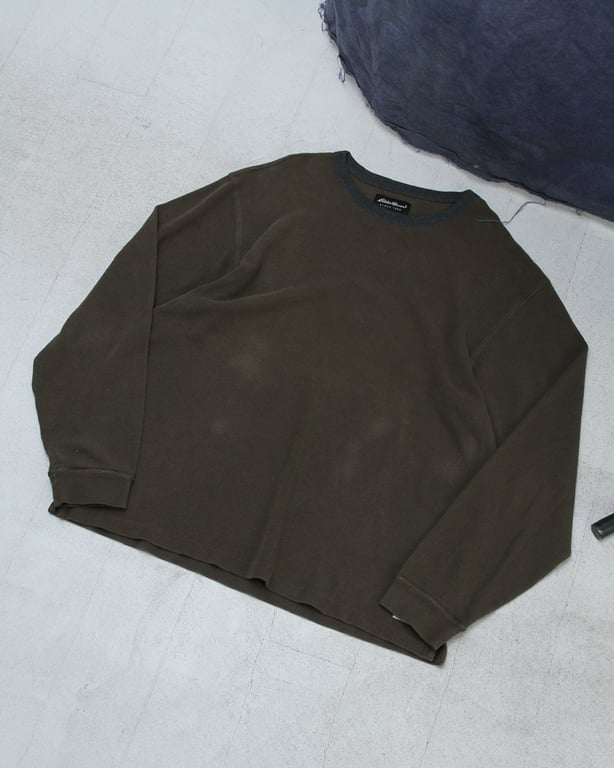 90s Eddie bauer cotton cut sew｜エディーバウアー