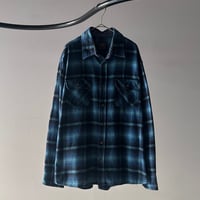 00s Jachs MFG plaid pattern cotton flannel shirt