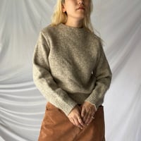 ~90s LANDS' END wool knit "Made in USA"