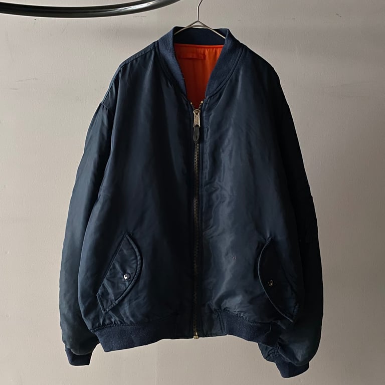 ミリタリージャケット（Alpha ma-1 flight jacket ″Air force blue″）