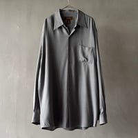 00s Tasso elba silk×rayon×wool shirt