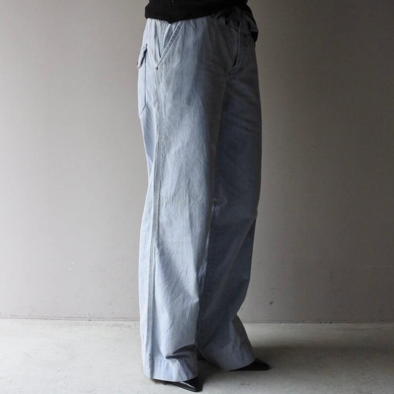 ワイドパンツ（DIESEL easy wide cotton pants）