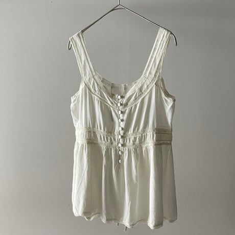 cotton lace camisole