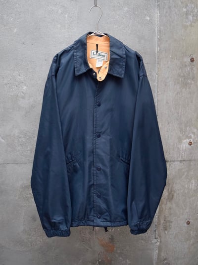 80年代 エルエルビーン ナイロンジャケット（~80’s L.L.Bean chamois cloth lined nylon coach jacket）