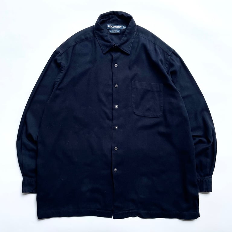 90s POLO GOLF "CHAMBERS" cotton/rayon shirt
