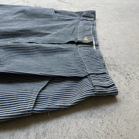 hickory striped cotton long skirt