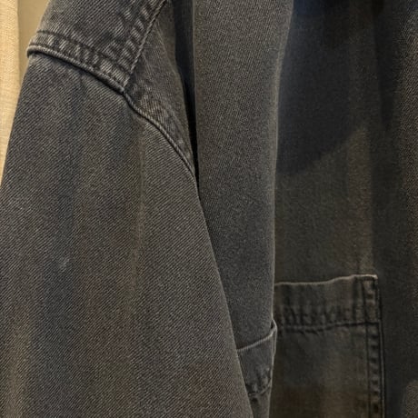 2001 Levi's black denim shirt