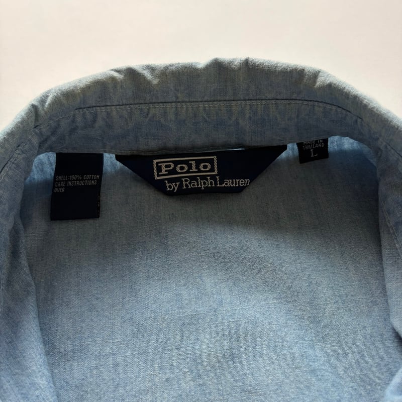 ✨希少✨Ralph Lauren 90s シャンブレー ヘンプ カバーオール 90s Ralph Lauren chambray coverall | sui & shara