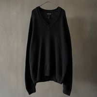 90s Lands’end v-neck drifter sweater “made in USA”