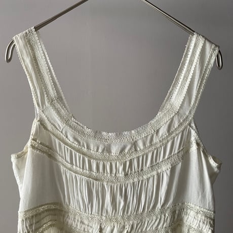 cotton lace camisole