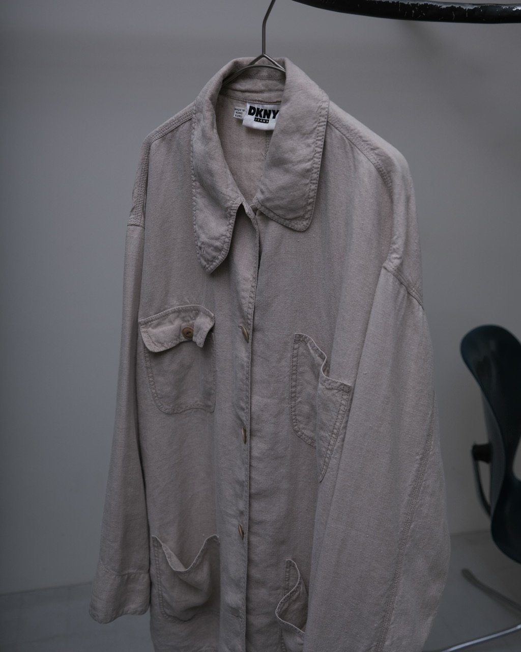 90s DKNY jeans linen coverall | sui & shara