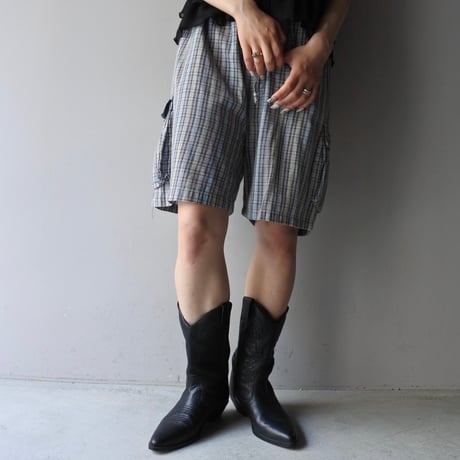 Lee plaid cargo easy shorts